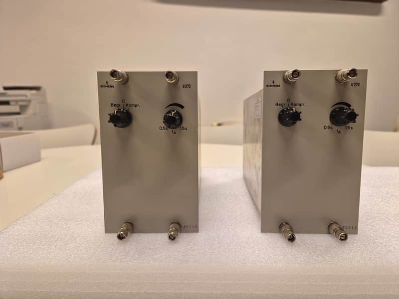 Perfect pair Siemens Sitral u273 Diode bridge compressors in mint condition. image 1
