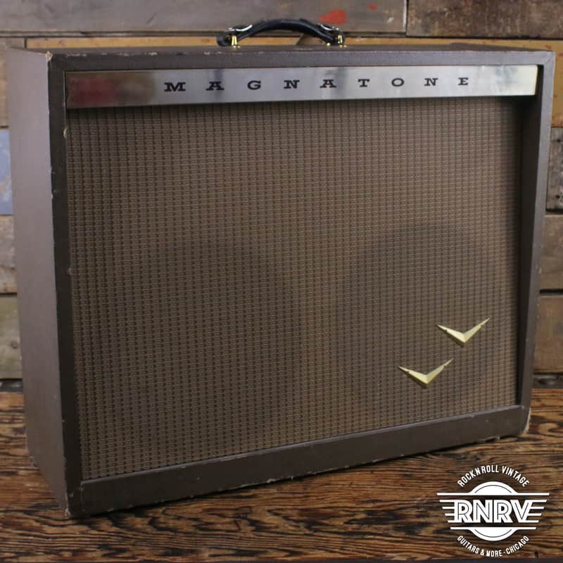 Magnatone Model 280 Custom 2-Channel 50-Watt 2x12" Combo Buddy Holly image 1