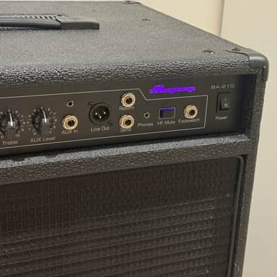 Ampeg BA-210v2 450-Watt 2x10" Bass Combo 2014 - Present - Black image 3