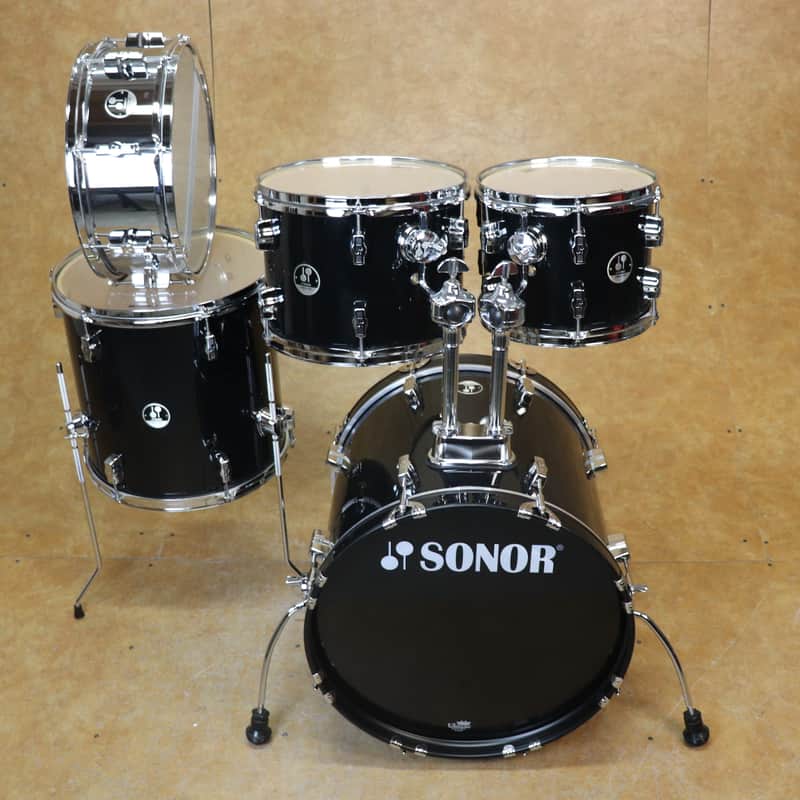 Sonor 5pc Force 507 Shell Pack Black image 1