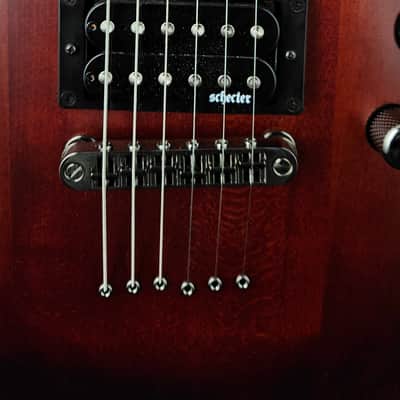 Schecter Omen-6 Electric Guitar - Walnut Satin - NEW image 4