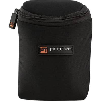 Protec N219 Neoprene 3-Piece Trumpet Mouthpiece Pouch - Black image 1