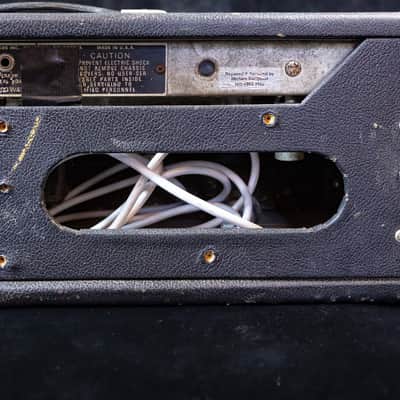 Vintage 1975 Fender Bassman 100 and EV 1 x 15 Bass Cab image 9