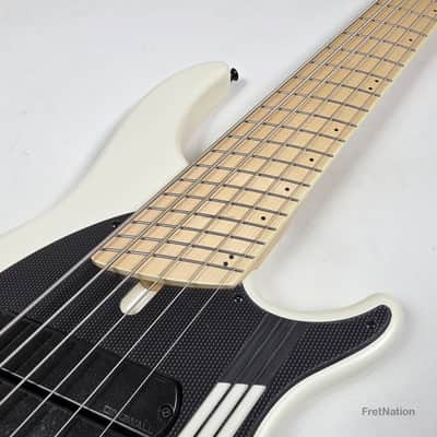 Dingwall NG3 6-String Matte Ducati White Pearl Bass w/ Bag 9.72lbs #19965B B-Stock image 12