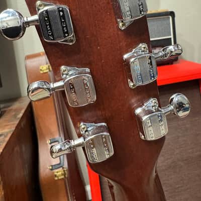 Takamine F-340S lawsuit era 1976 Japan w/ pickup and OHSC image 19