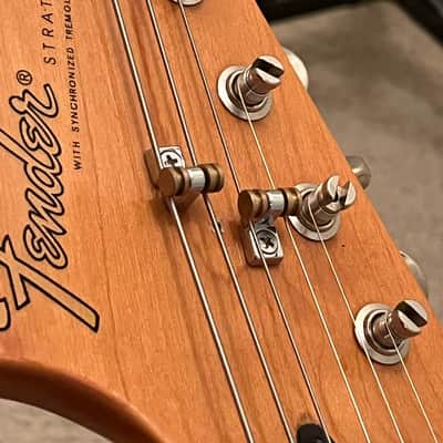 Fender Jimi Hendrix MIM Stratocaster 2006 - Olympic White image 12