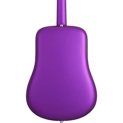 LAVA MUSIC LAVA ME 4 Carbon Fiber 38" Acoustic-Electric Guitar With Airflow Bag - Regular Purple image 2