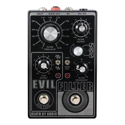 Death By Audio Evil Filter Psycho Filter with Switchable Fuzz Pedal image 1