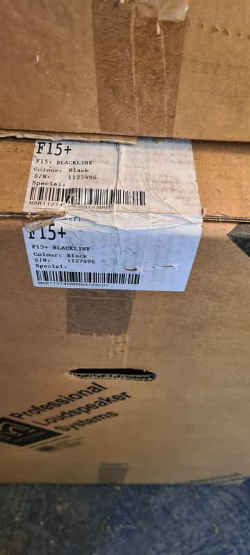 2 x Martin Audio Blackline F15+ Speakers NEW image 1