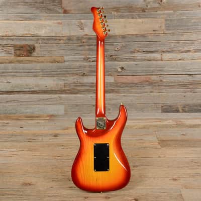 Valley Arts Guitar Custom Pro Steve Lukather Signature Fireburst USED (s306) image 5