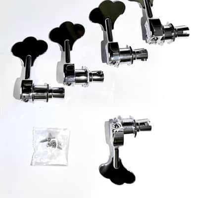 Hipshot Ultralite Tuners-Chrome image 1