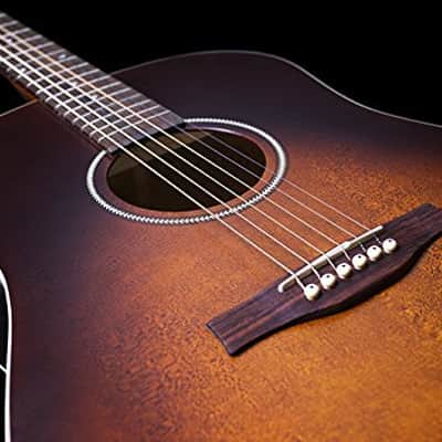 Seagull S6 Original Burnt Umber QIT with Gig Bag (41831) | Reverb