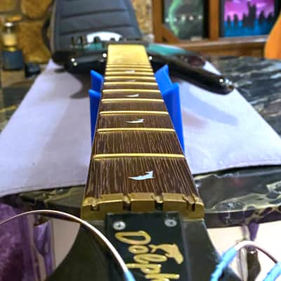 Warwick Dolphin Pro 1 / EARLY 1989 - 4 String / Seaglass Black Burst image 21