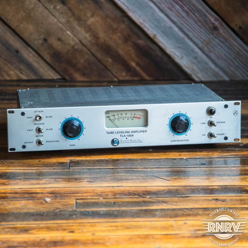 Summit Audio TLA-100A Tube Leveling Amplifier 2010s - Silver image 1