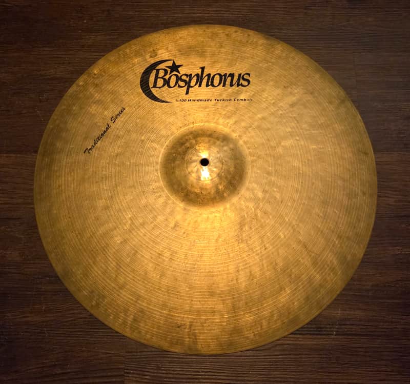 Bosphorus 21" Traditional Series Medium Thin Ride Cymbal