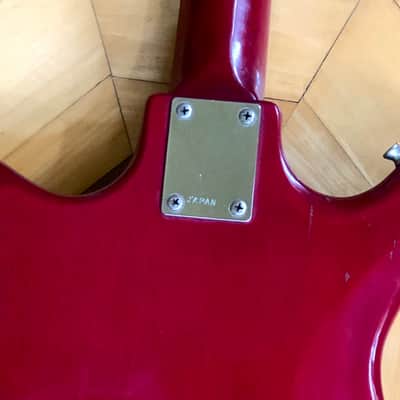 Vintage Crown Electric Guitar Made in Japan w/ Vintage Case image 16