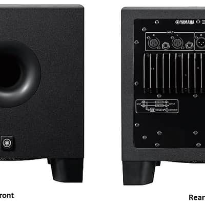 Yamaha HS8S | 8in Powered Studio Subwoofer - 150W | XLR/TRS Inputs with Adjustable Low & High Cut image 4