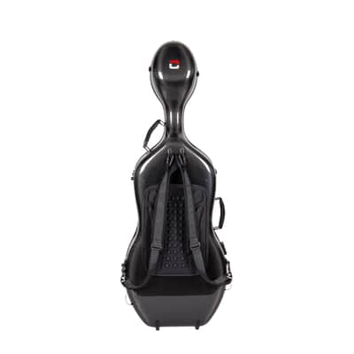 Crossrock 100% Carbon Fiber Case fits 4/4 Full-Size Cello, 7 Lb Lightweight image 6