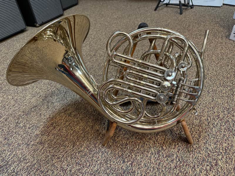 Yamaha YHR-668NII Professional Double French Horn 2010s - Nickel Silver image 1