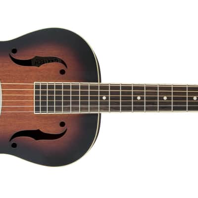 Gretsch G9220 Bobtail Round-Neck Resonator Guitar Spider Cone 2-Color Sunburst image 2