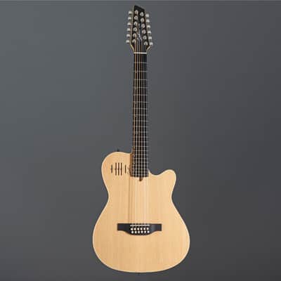 Godin A 12 12-Str.Natural Semi Gloss solid Cedar Top,  incl. Bag - 12 String Acoustic Guitar image 2