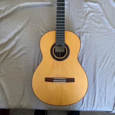 Tim Harris concert classical guitar No. 19 hand crafted in Vancouver Washington 2009 - French Polish image 1