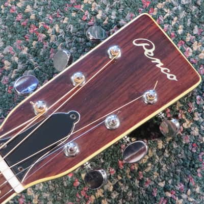 1970s Penco MIJ 'Lawsuit-Era' A-18 Acoustic Spruce/Rosewood! image 6