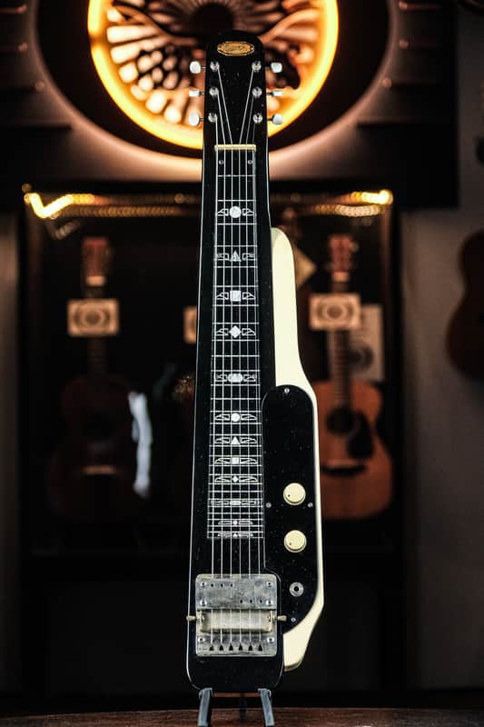 1958 Supro Airline Lap Steel tuxedo - Very Good
