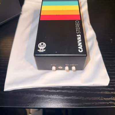 Walrus Audio Canvas Stereo Dual Line Isolator Direct Box 2022 - Present - Black w/ Rainbow Graphic image 6