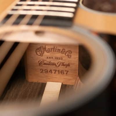 Martin Custom Shop Dreadnought Acoustic Guitar - Ziricote with Hardshell Case image 18