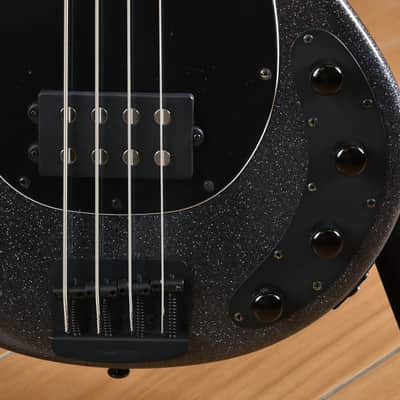 Music Man StingRay Special H Ebony Fingerboard Roasted Maple Neck Charcoal Sparkle image 7
