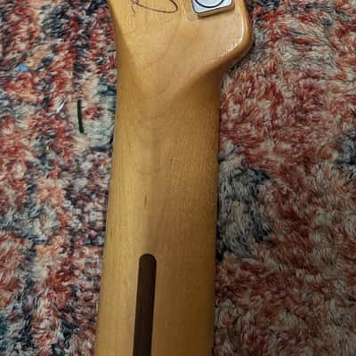 2008 Fender American Standard Telecaster !SIGNED! with Maple Fretboard- Blizzard Pearl image 7