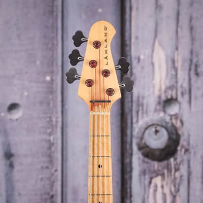 Used 2008 Lakland 55-94 Deluxe Buckeye Burl, Natural image 6