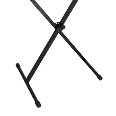 On-Stage TMP-KS90-SA Classic Single X-Stand Keyboard Stand KS90+Laptop Backpack image 6