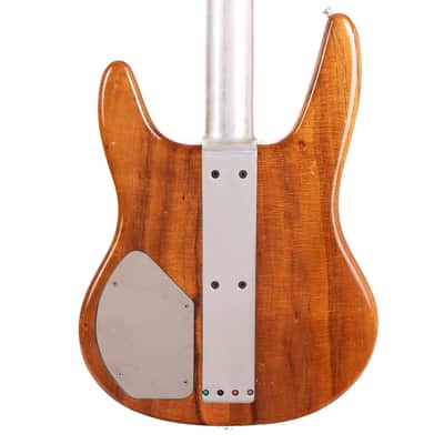 1976 Travis Bean TB2000 Fretless Bass Koa Natural image 6