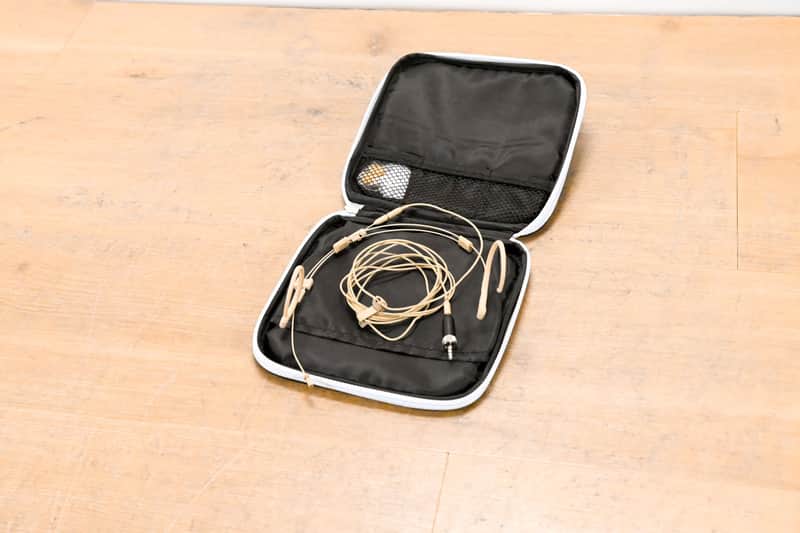 Que Audio Que Audio QA22 BE Omnidirectional Headset Mic w/ SEL Adapter for Senn.