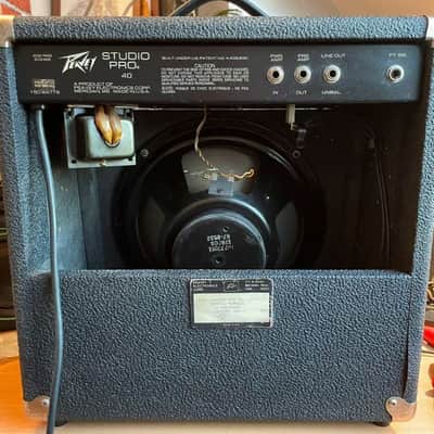 Peavey Studio Pro 40 1x12" Guitar Combo 1980s - Black image 2
