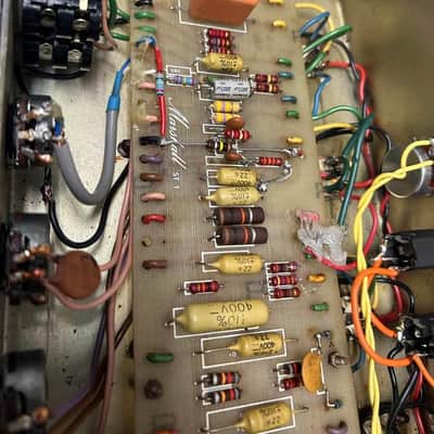 Marshall JMP 1987 2-Channel 50-Watt Guitar Amp Head 1967 - 1975 - Black image 22