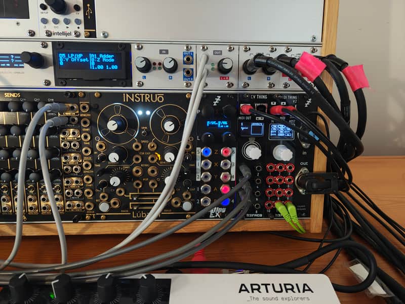 Expert Sleepers - Disting EX + 1U Display + MIDI Expander image 1