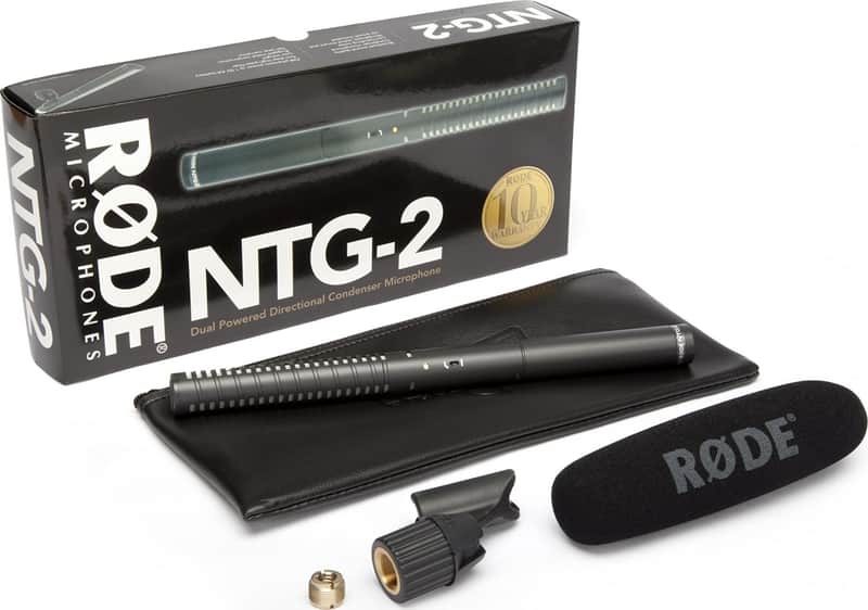 Rode NTG2 Condenser Shotgun Microphone image 1