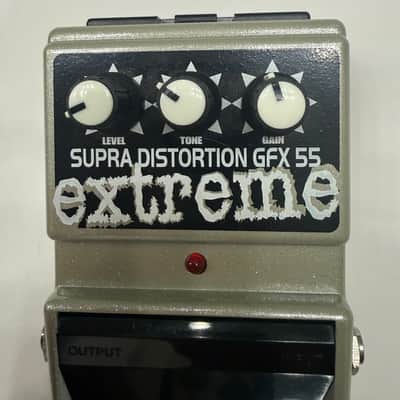 DOD Digitech GFX55 Supra Distortion Extreme Vintage Guitar Effect Pedal + Box image 3
