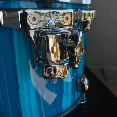 TAMA MBST13R-SKA Starclassic Performer 9x13 Rack Tom in Sky Blue Aurora image 4