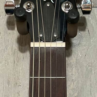 NEW Luna Oracle Rose Folk Acoustic-Electric Guitar, Support Small Business and Buy It Here! image 7