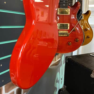 Fender MIJ Jagstang Fiesta Red 1996-97 Electric Guitar image 14