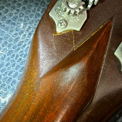 1933 CF Martin 0-18 Parlor Guitar Sunburst w case image 14