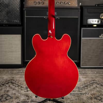 Epiphone Masterbilt Gem Archer Sheraton Electric Guitar - Cherry Red with Hardshell Case image 7