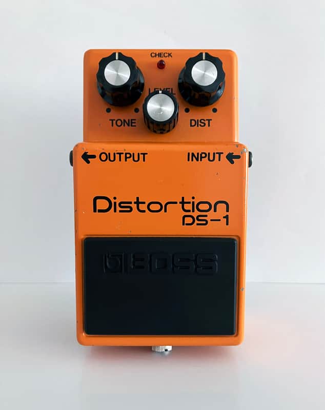 Boss DS-1 Distortion (Black Label, Long Dash, Silver Screw) image 1