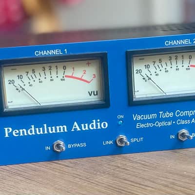 Pendulum Audio OCL-2 2-Channel Tube Electro-Optical Compressor / Limiter 2010s - Blue image 1