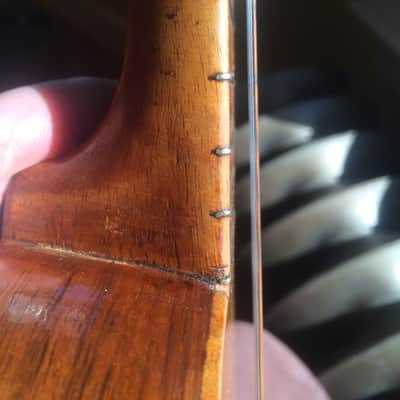 Manuel Nunes Soprano Ukulele circa 1915 flamed golden koa image 19