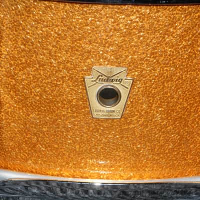 Ludwig Super Classic 1966 - Gold Sparkle  #1017 image 5